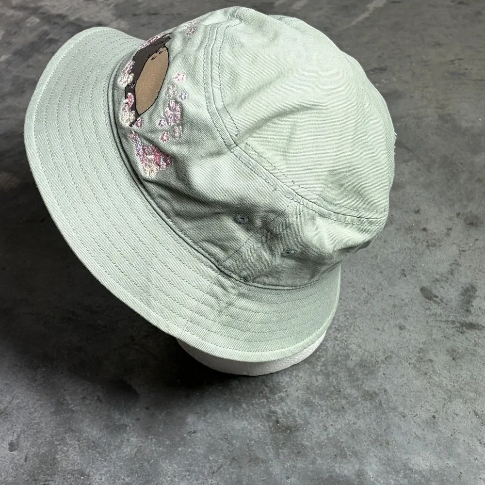 Studio Ghibli My Neighbor Totoro Sakura Bucket Hat Mint Sage Green Cherry OS